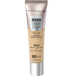 Maybelline Dream Urban Cover Foundation 265 Soft Tan X 3