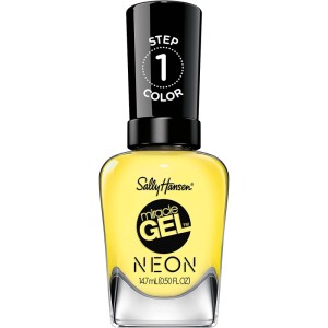 Sally Hansen Miracle Gel Nail Polish 884 Lemon Drop Pop X 6