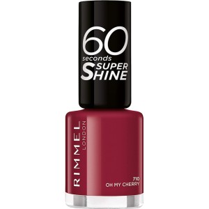 Rimmel 60 Seconds Nail Polish 710 Oh My Chery X 6