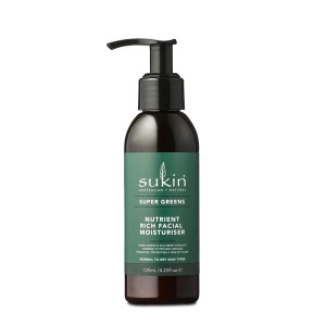Sukin Super Greens Facial Moisturiser 125ml ROW X 3