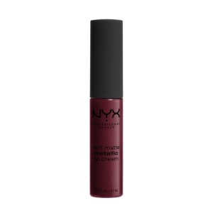 NYX Soft Matte Metallic Lip Cream Copenhagen X 3